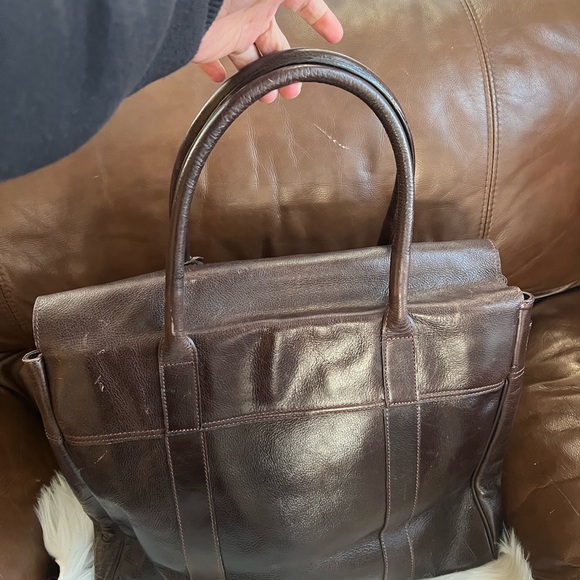 Mulberry Bayswater Vintage Leather Flap Shoulder bag - Picture 2 of 16